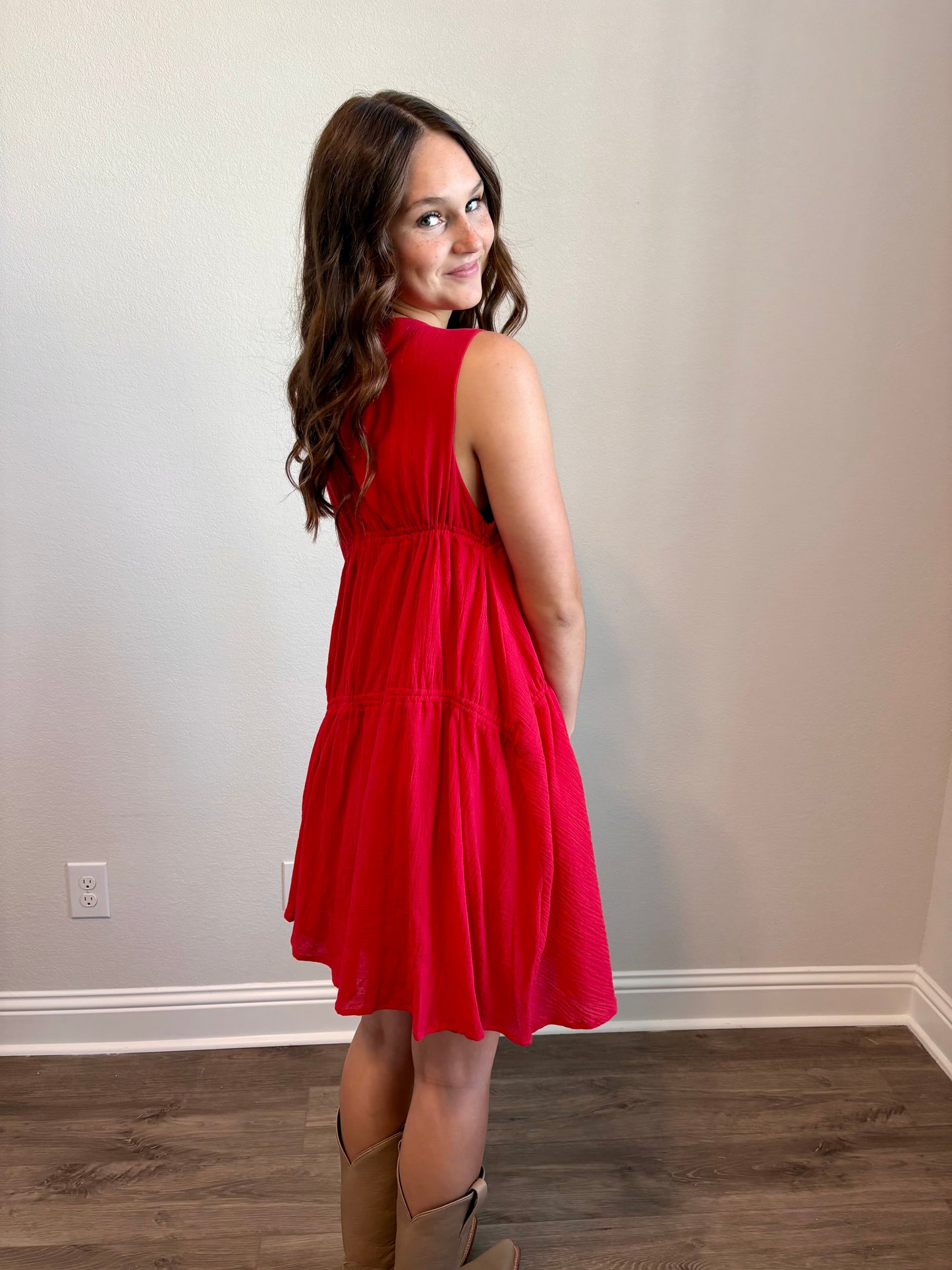 Tessa Tie Detail Dress