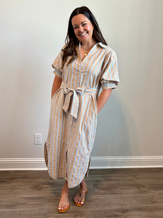 Birdie Stripe Dress