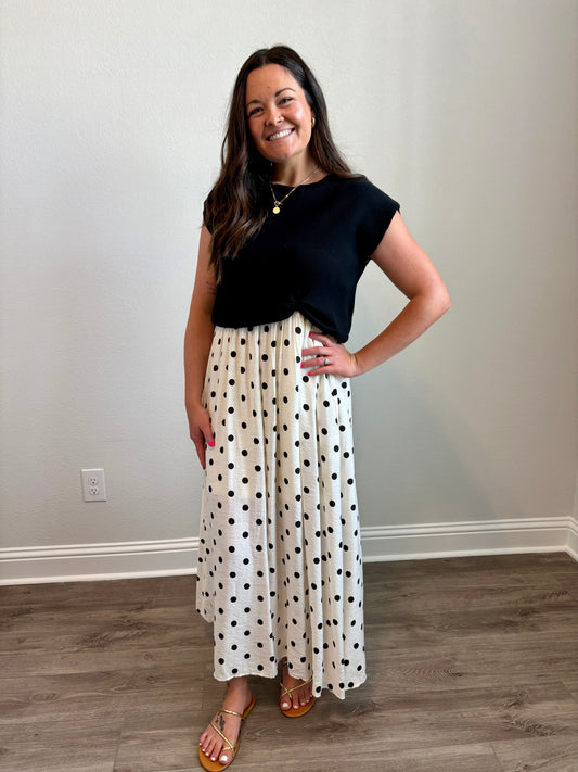 Sienna Polka Dot Dress
