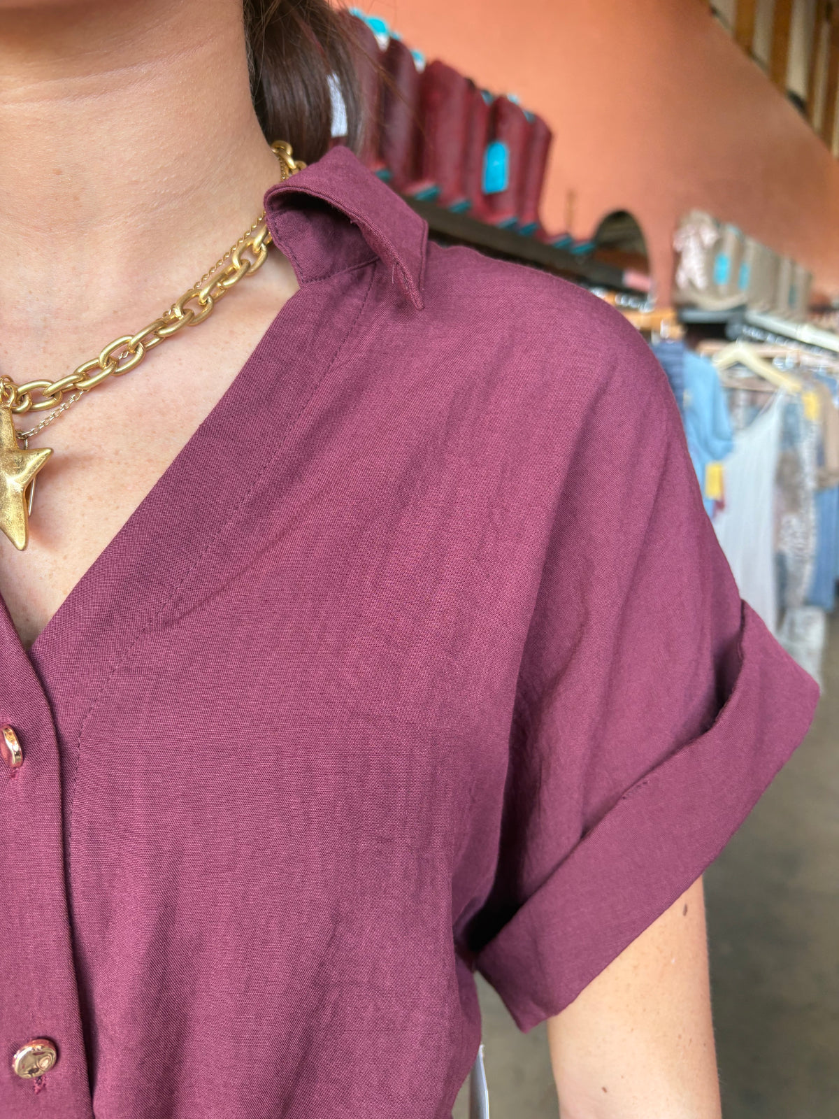 Autumn Knot Blouse