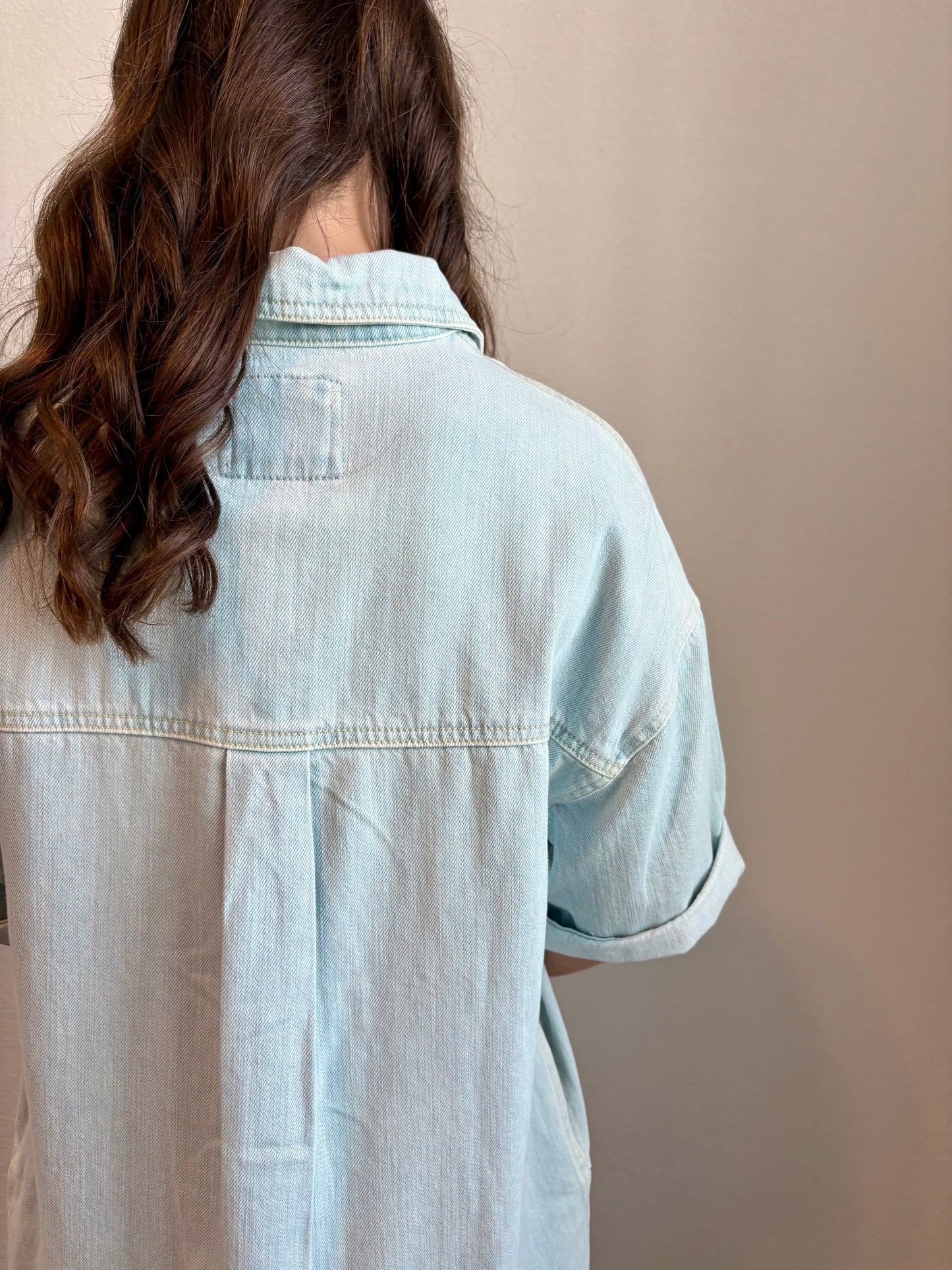 Sadie Denim Shirt Dress