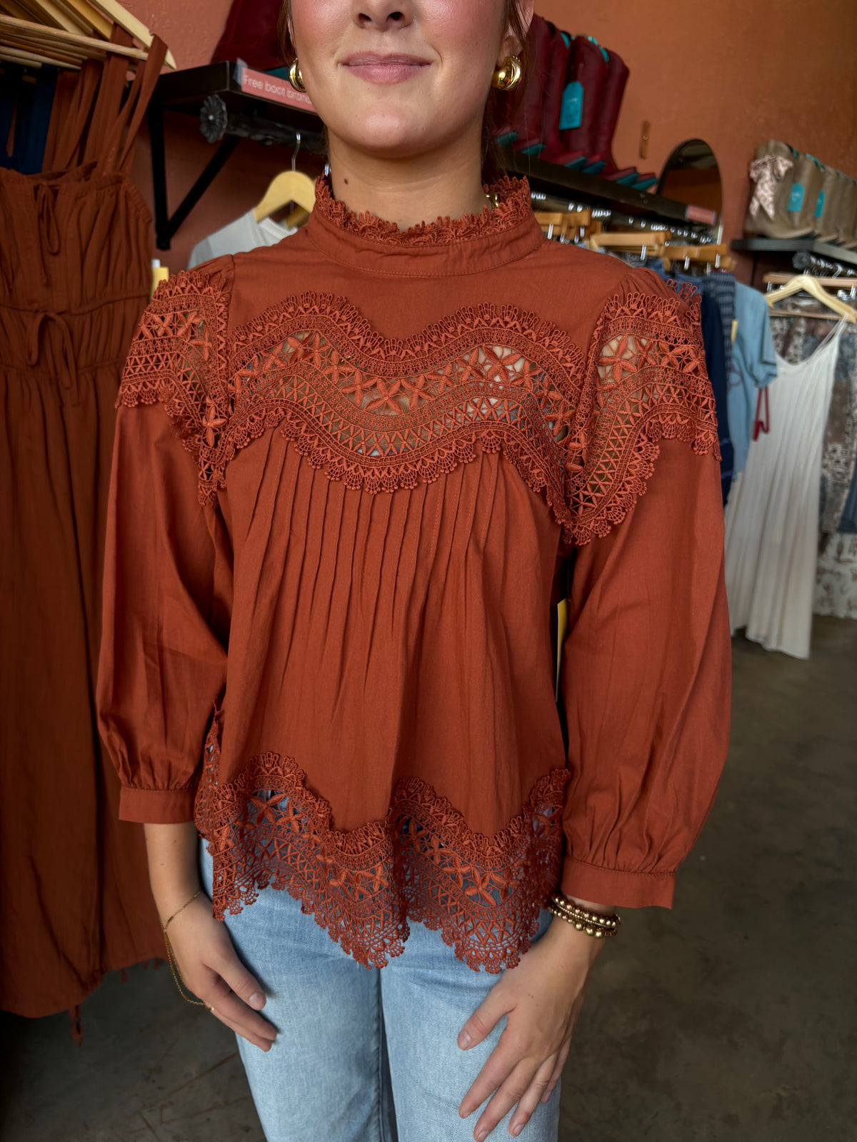 Willa Lace Top