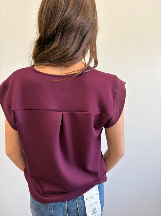 Cynthia V-Neck Top
