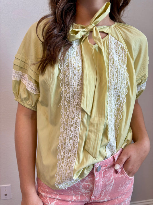 Janelle Bow Top