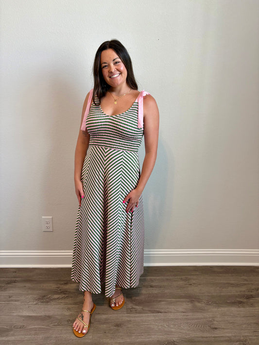 Delaney Stripe Dress