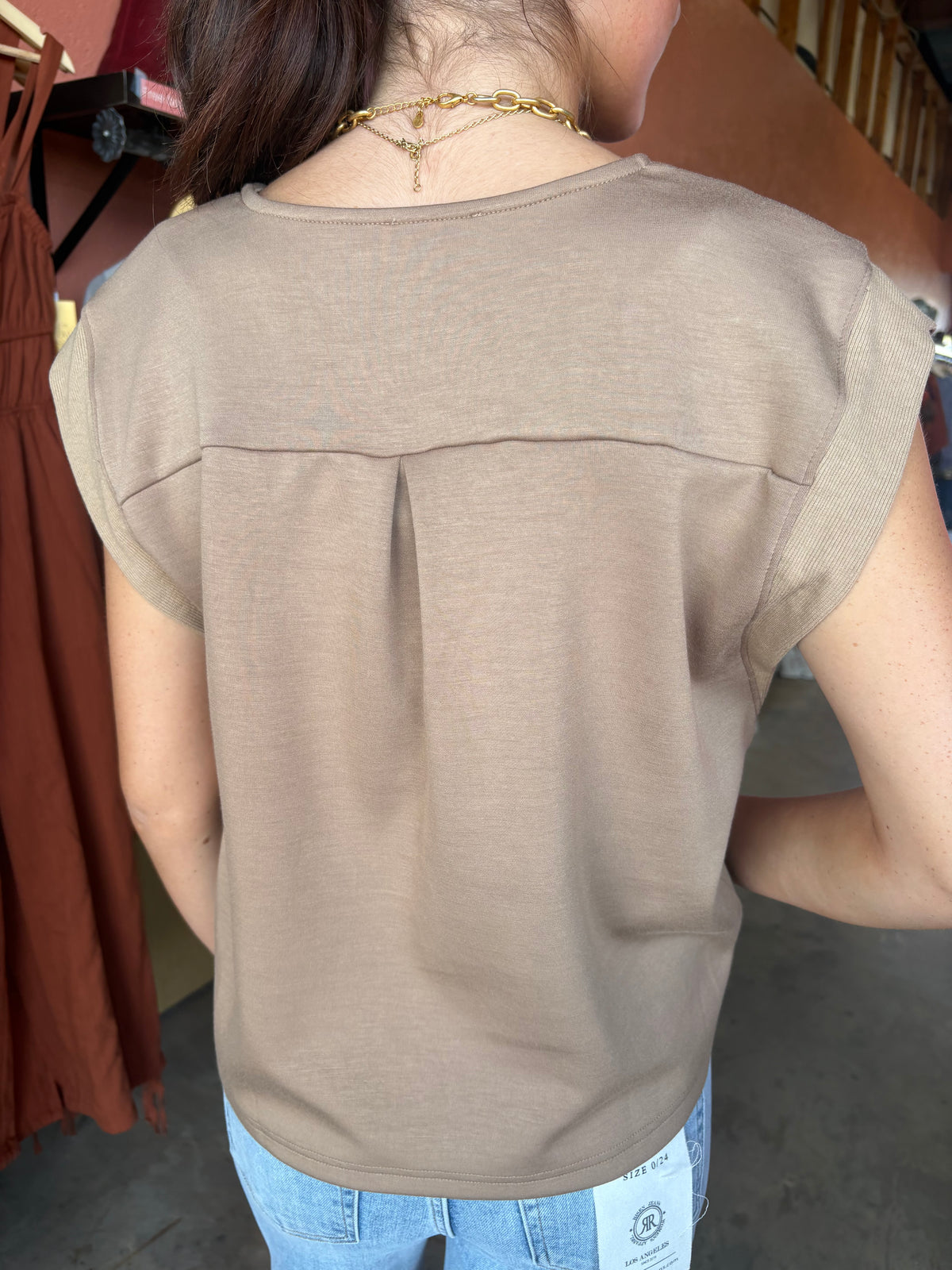 Cynthia V-Neck Top