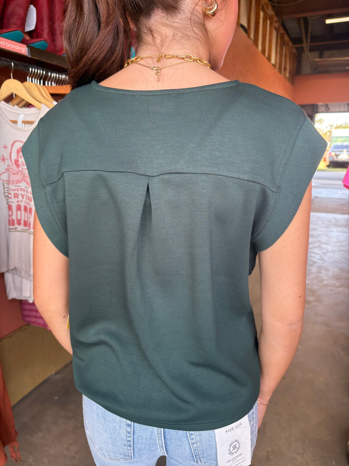 Cynthia V-Neck Top