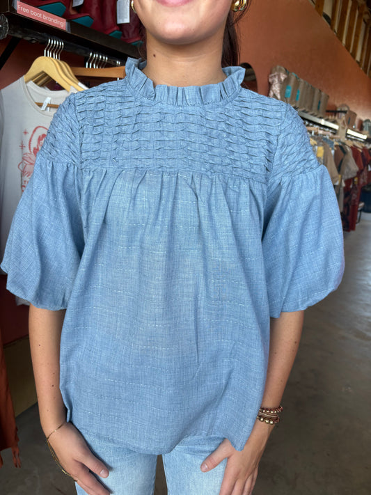 Rosalie Pintuck Top