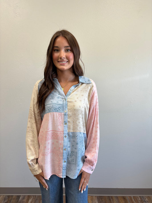 Maisie Patchwork Top