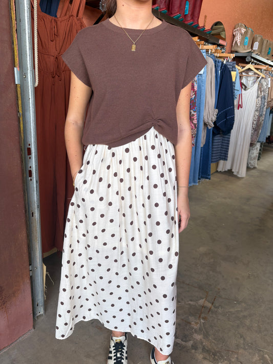 Sienna Polka Dot Dress