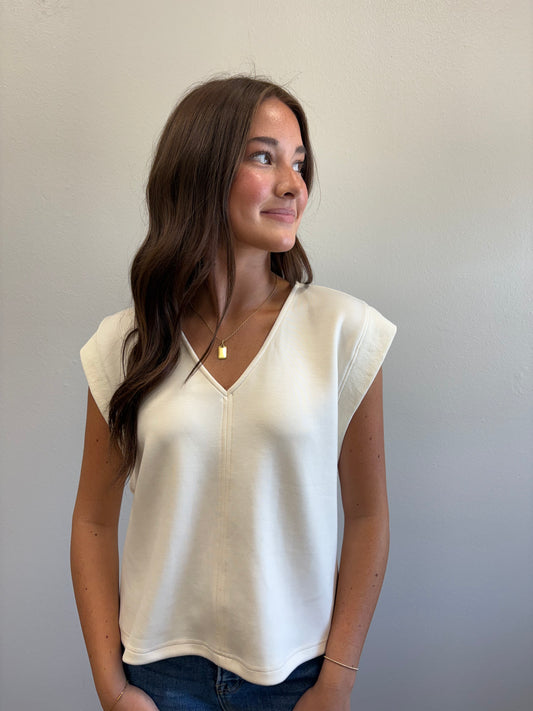 Cynthia V-Neck Top