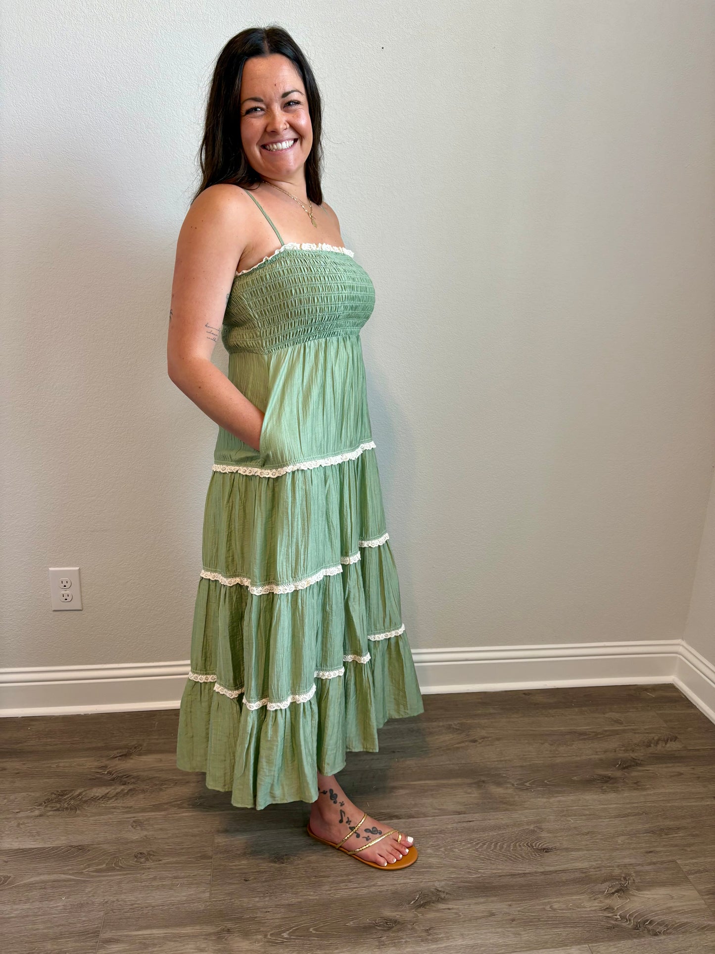 Sage Maxi Dress