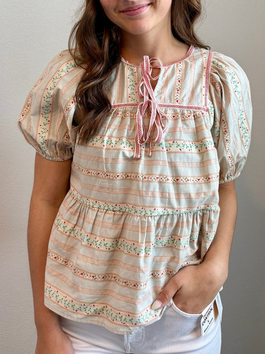 Stephanie Striped Top