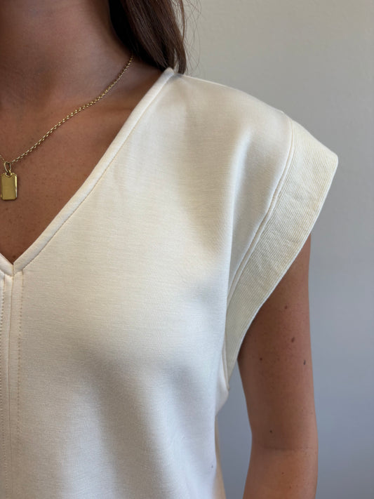 Cynthia V-Neck Top