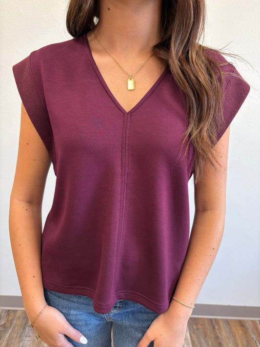 Cynthia V-Neck Top